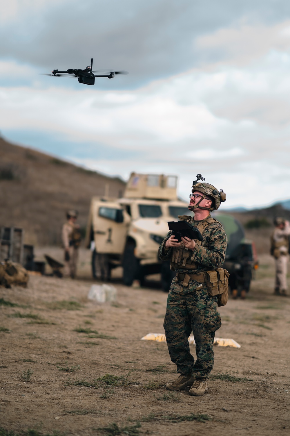 SUAS Integration Course students conduct field exercise