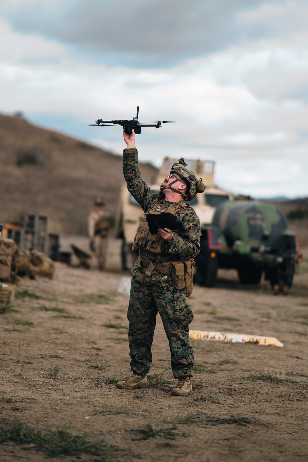 SUAS Integration Course students conduct field exercise