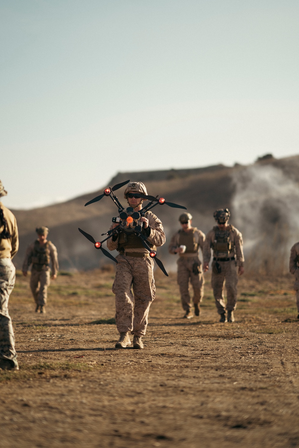 SUAS Integration Course students conduct field exercise