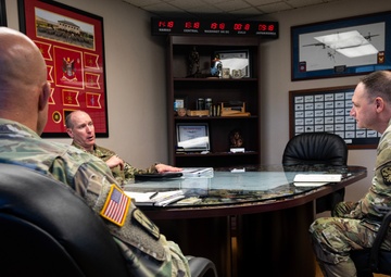 94th AAMDC CG meets with U.S. Forces-Japan and Fifth Air Force, PACAF Commander