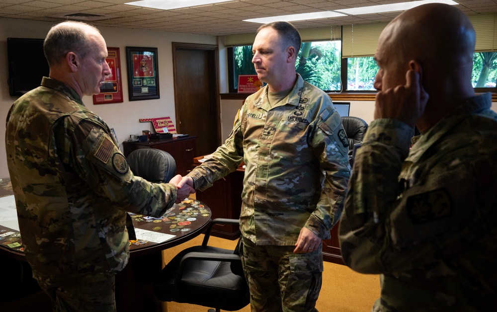 94th AAMDC CG meets with U.S. Forces-Japan and Fifth Air Force, PACAF Commander