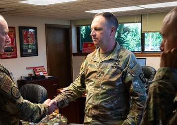 94th AAMDC CG meets with U.S. Forces-Japan and Fifth Air Force, PACAF Commander