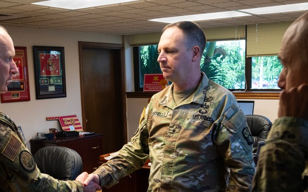 94th AAMDC CG meets with U.S. Forces-Japan and Fifth Air Force, PACAF Commander