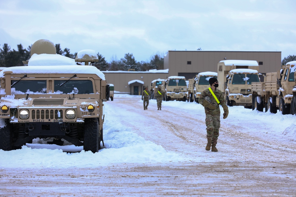 10th Mountain Division prepares equipment for upcoming mission in support of USNORTHCOM