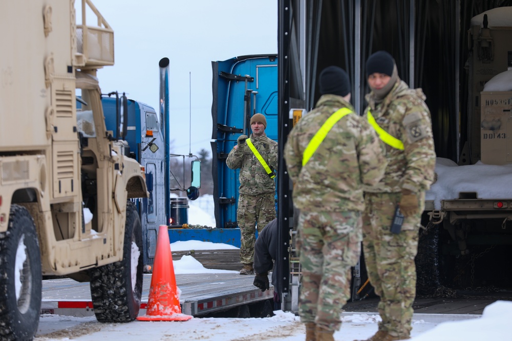 10th Mountain Division prepares equipment for upcoming mission in support of USNORTHCOM