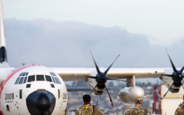 Coast Guard conducts alien expulsion flight operations between California and Texas