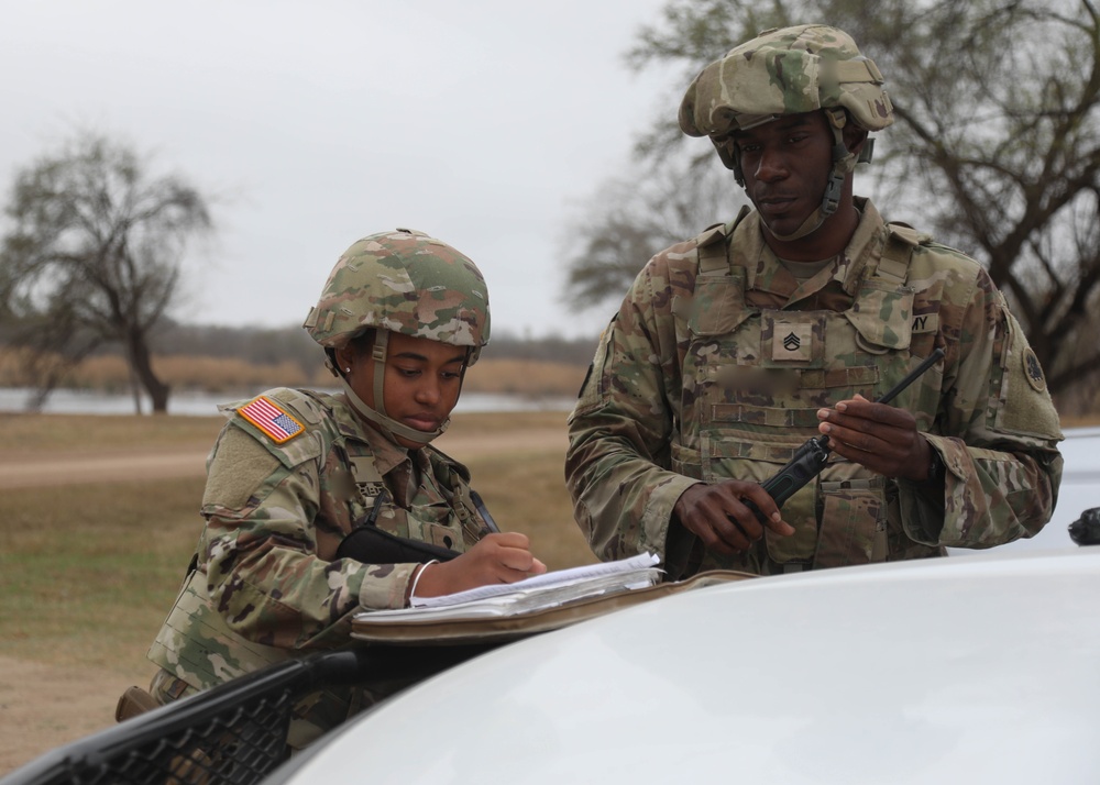 U.S. Soldiers support southern border mission