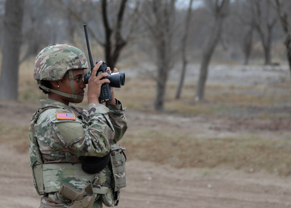 U.S. Soldiers support southern border mission