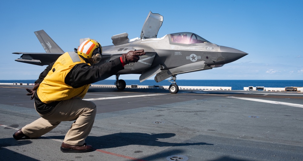 USs America (LHA 6) Conducts Flight Operations