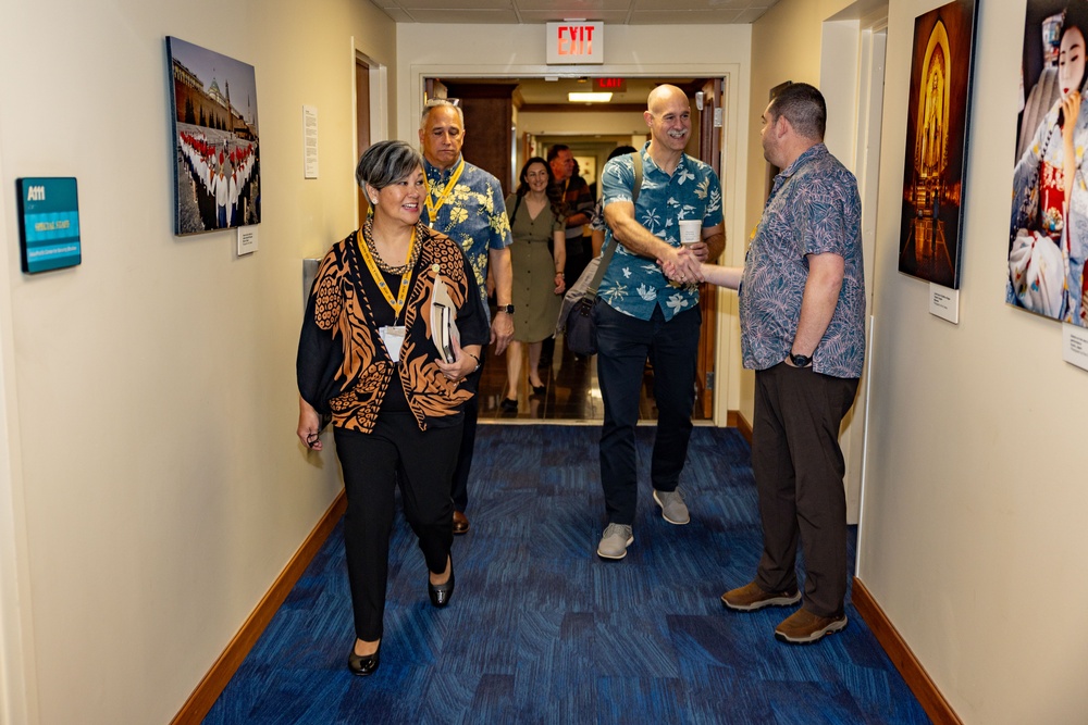 Principal Deputy Assistant Secretary of Defense Meets with DKI APCSS Leadership