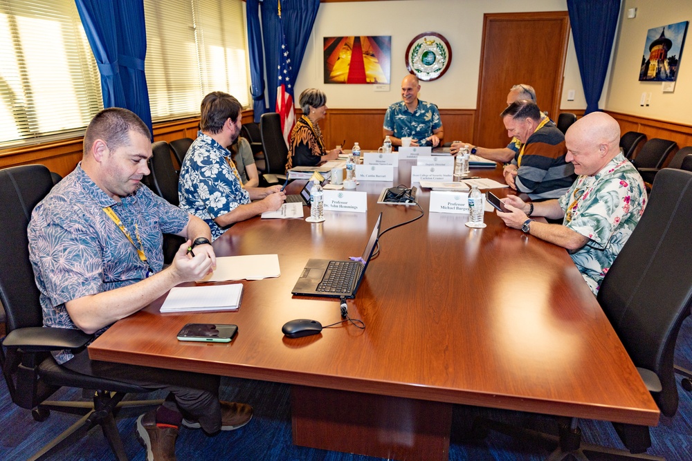 Principal Deputy Assistant Secretary of Defense Meets with DKI APCSS Leadership