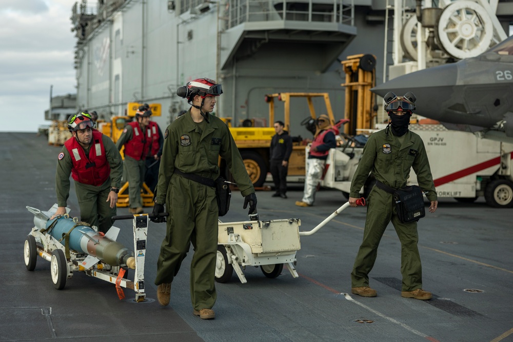 31st MEU | VMFA-242 F-35B Lightning II, Ordnance Load