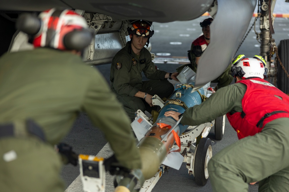 31st MEU | VMFA-242 F-35B Lightning II, Ordnance Load