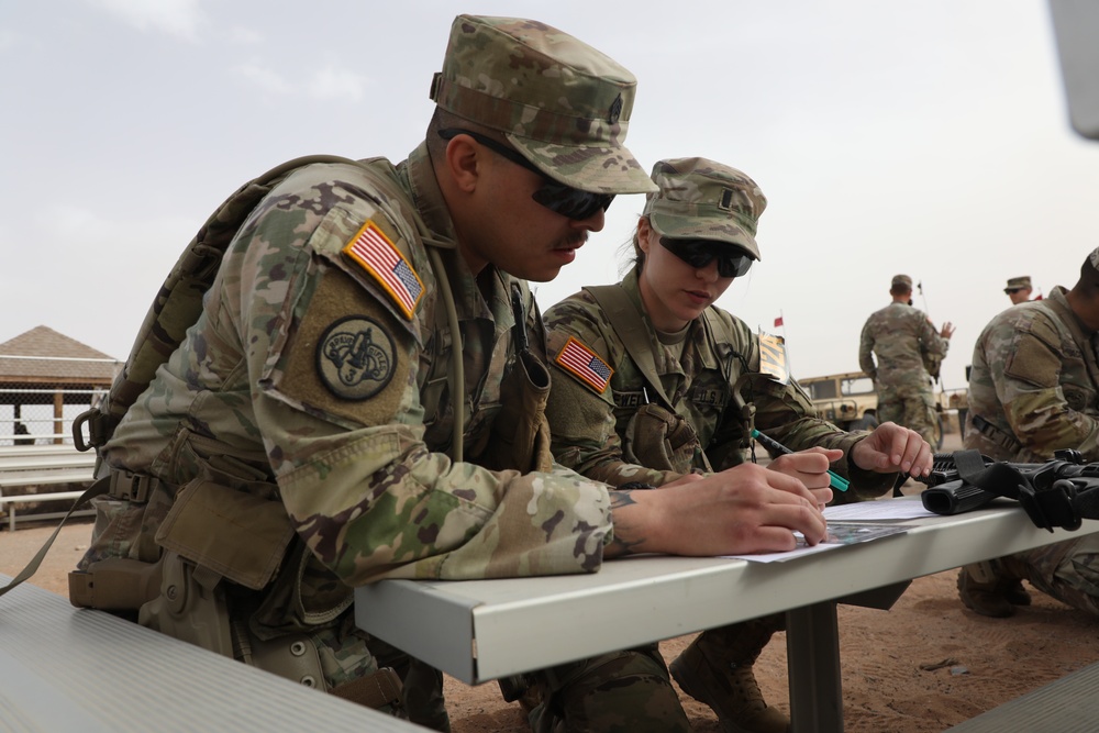 Land Navigation test assesses OC/T knowledge