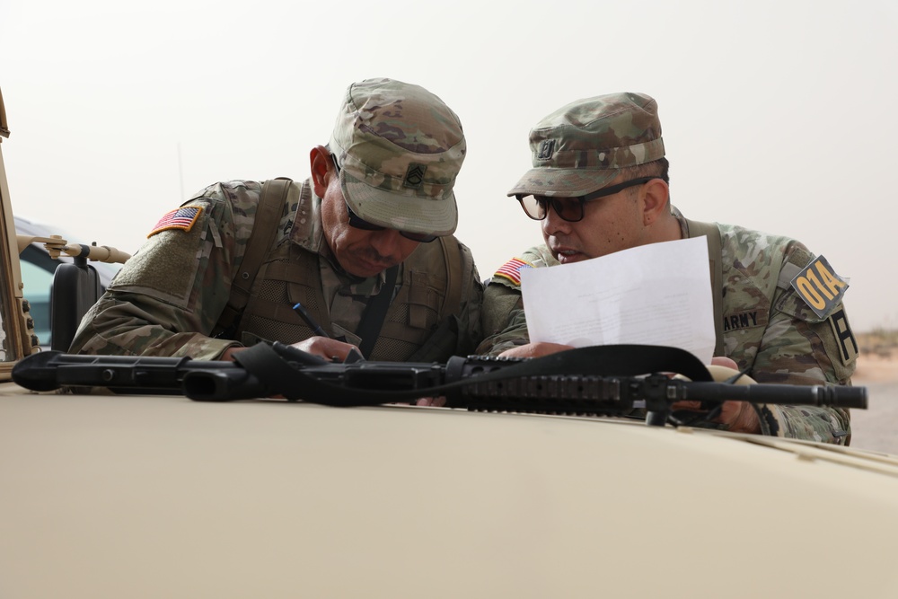 Land Navigation test assesses OC/T knowledge