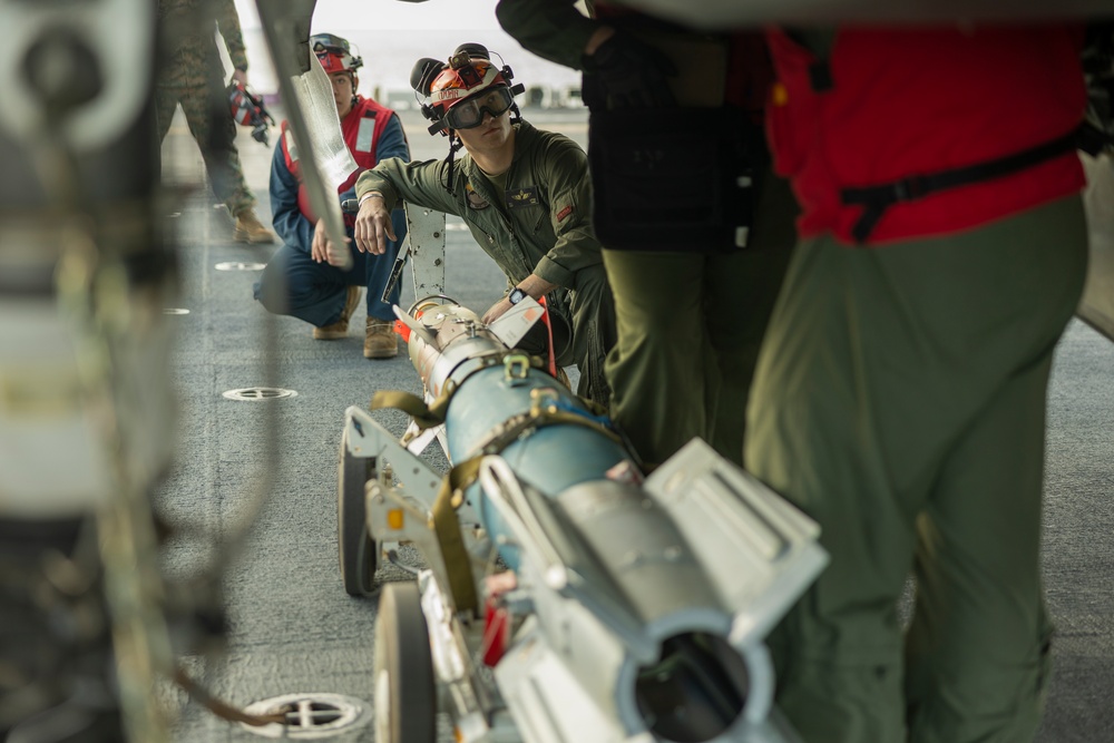 31st MEU | VMFA-242 F-35B Lightning II, Ordnance Load