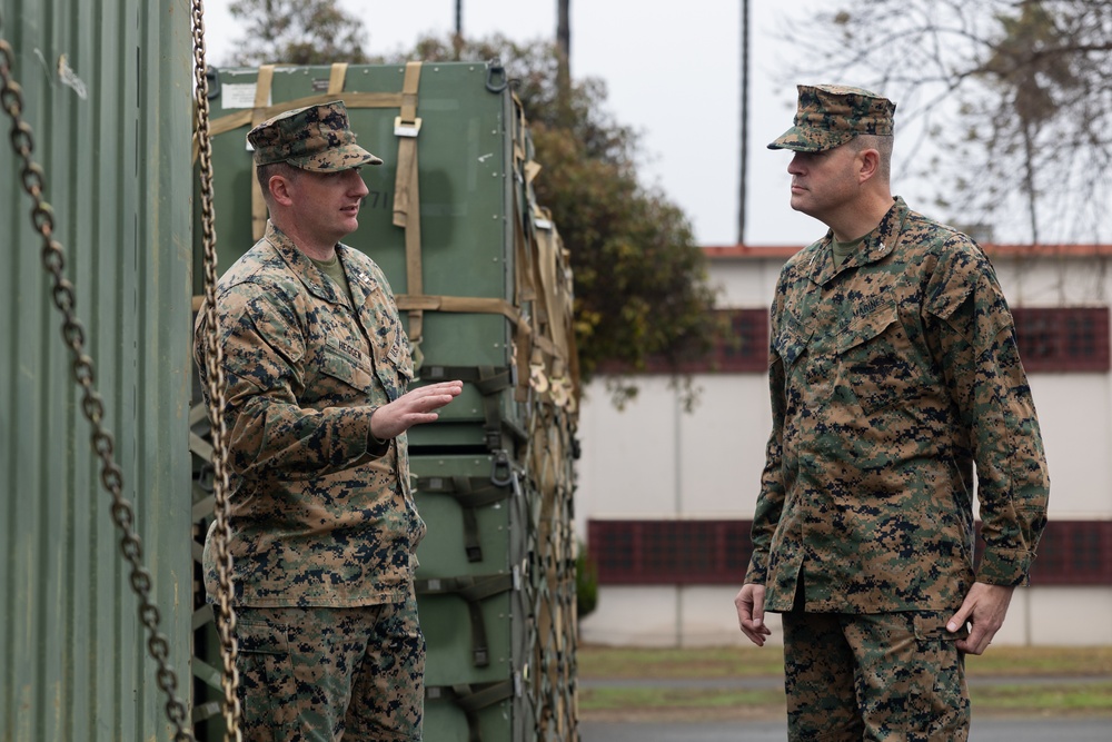 11th Marine Expeditionary Unit and I Marine Expeditionary Force Support Battalion conduct prescheduled strategic mobility exercise