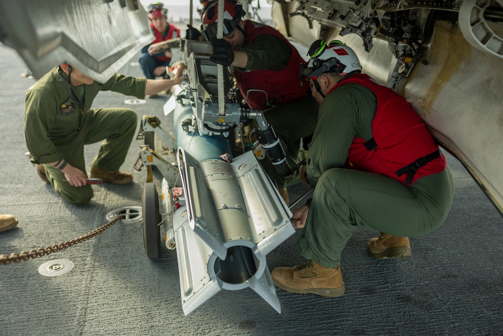 31st MEU | VMFA-242 F-35B Lightning II, Ordnance Load