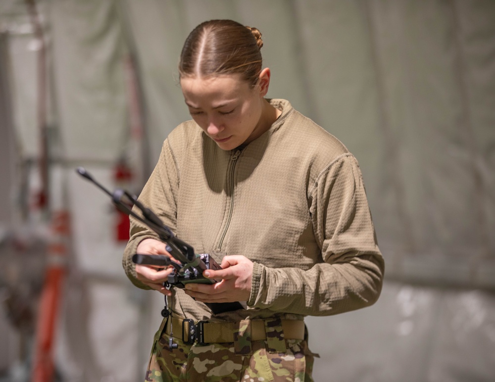 10th Mountain and 11th Airborne Division Soldiers train on radio operations