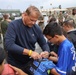 Legends and Heroes Unite: National Football League Hall of Famers and Cheerleaders join forces with Marines at MCBH