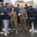 Legends and Heroes Unite: National Football League Hall of Famers and Cheerleaders join forces with Marines at MCBH