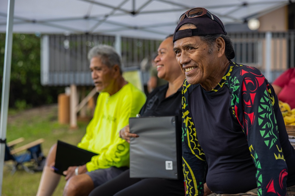 Marine Corps Base Hawaii Leadership and Members of Ola Nu’upia Hui Aim to Re-stabilize Local Ponds