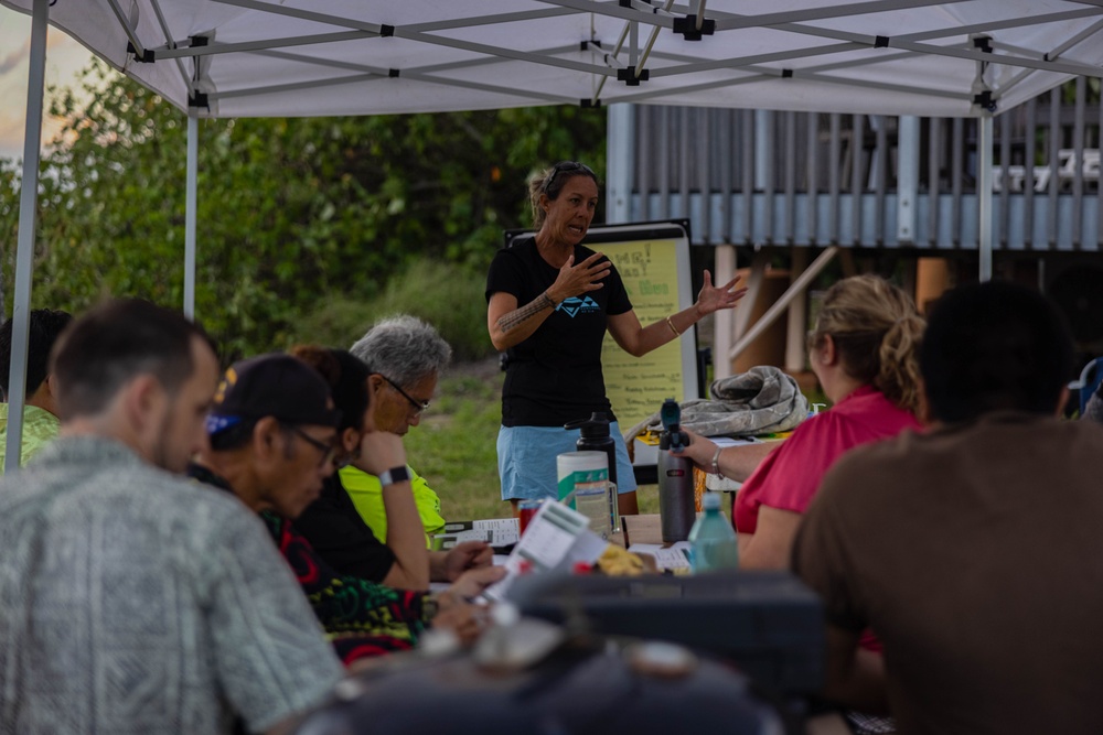 Marine Corps Base Hawaii Leadership and Members of Ola Nu’upia Hui Aim to Re-stabilize Local Ponds