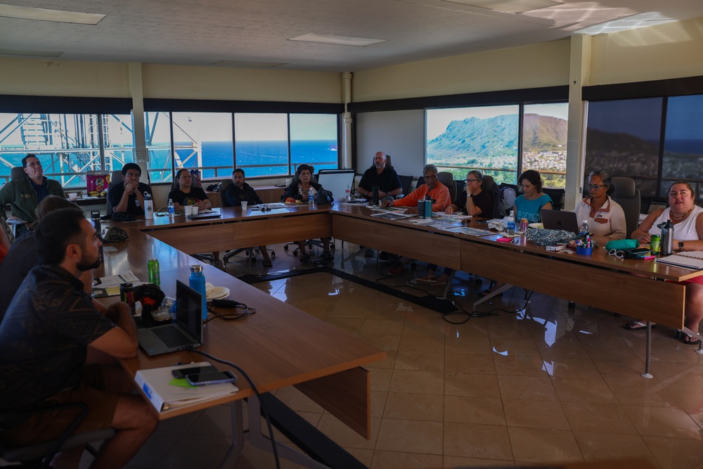 Marine Corps Base Hawaii Leadership and Members of Ola Nu’upia Hui Aim to Re-stabilize Local Ponds