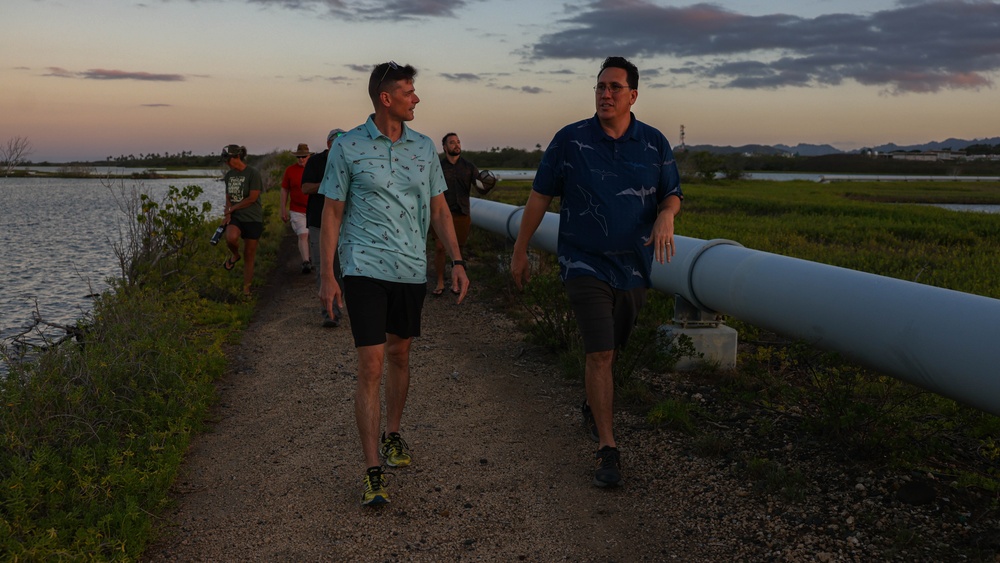 Marine Corps Base Hawaii Leadership and Members of Ola Nu’upia Hui Aim to Re-stabilize Local Ponds