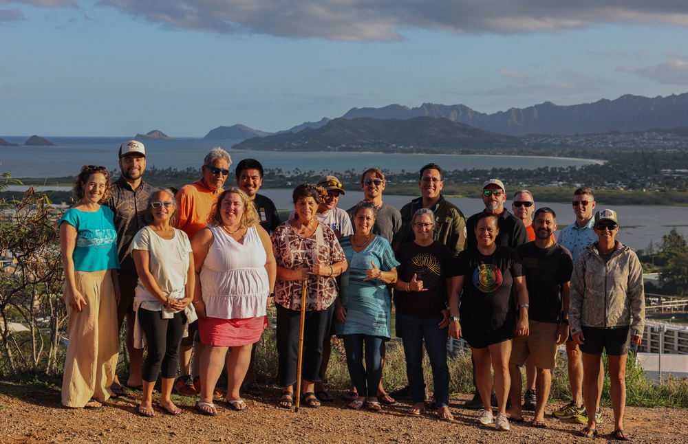 Marine Corps Base Hawaii Leadership and Members of Ola Nu’upia Hui Aim to Re-stabilize Local Ponds