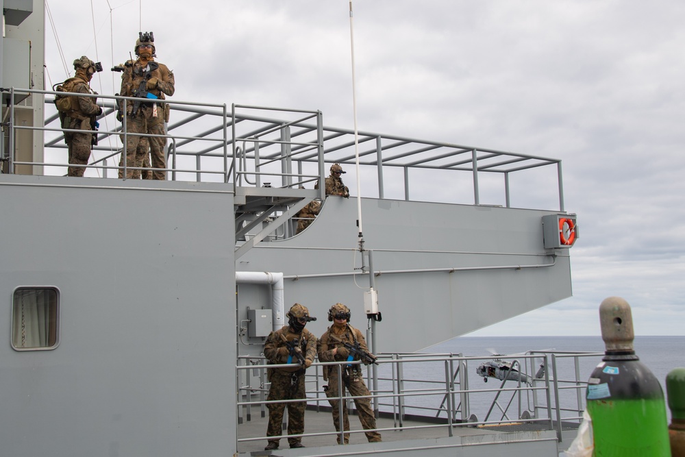 31st MEU Marines Conduct VBSS Training