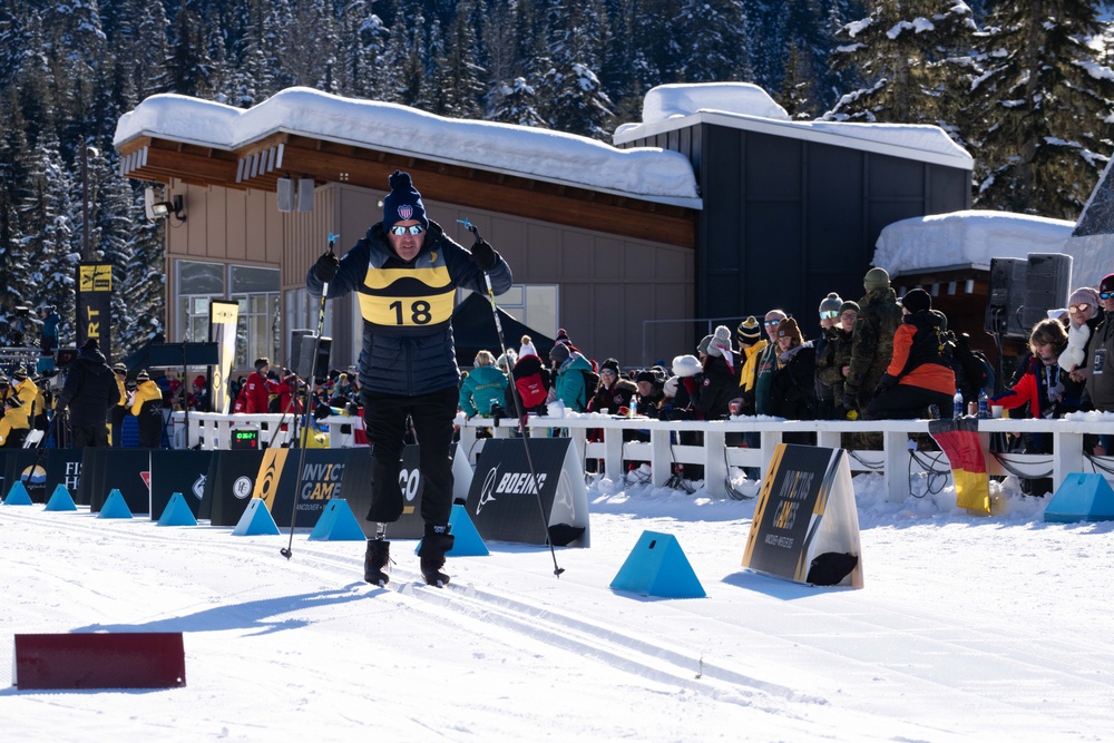 Team US | IG 25 | Invictus Games | Cross Country Ski | Air Force Col Brett Seiling (ret.)