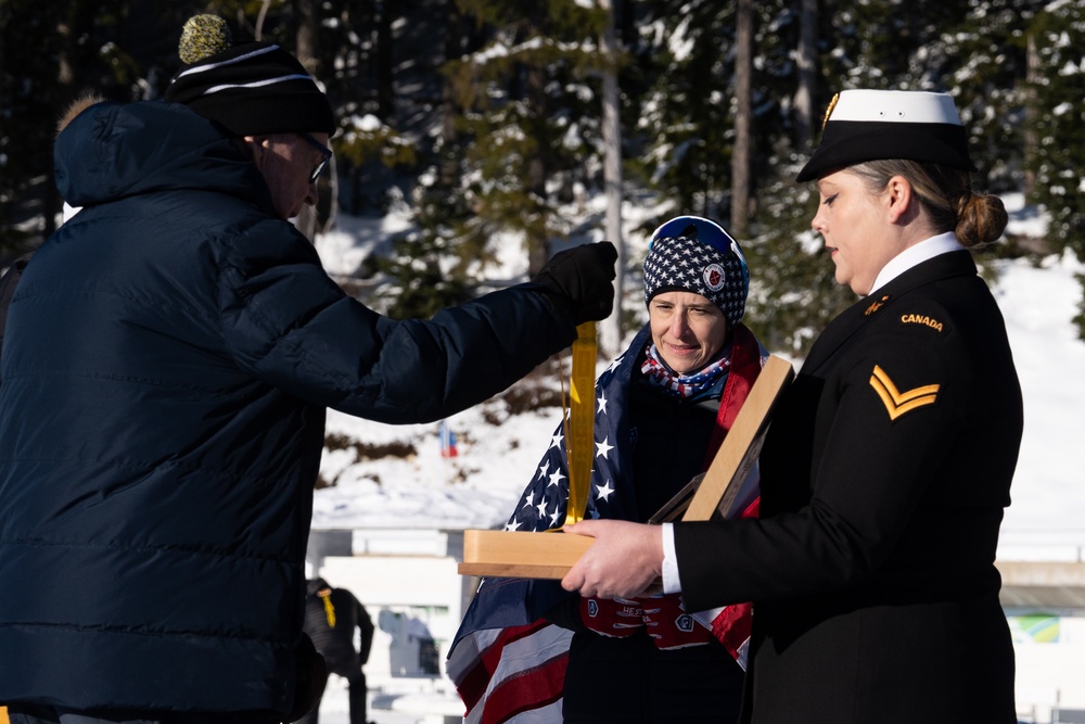 Team US | IG 25 | Invictus Games | Biathlon | Marine Corps Maj Ashley Christman