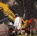 U.S. Army Corps of Engineers clears debris from a house in Altadena