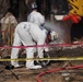 U.S. Army Corps of Engineers clears debris from a house in Altadena