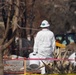 U.S. Army Corps of Engineers clears debris from a house in Altadena