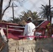 U.S. Army Corps of Engineers clears debris from a house in Altadena