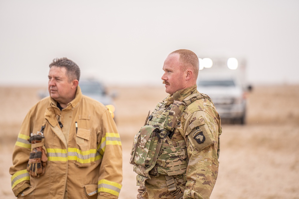 Task Force Shikra Crew Extraction Training