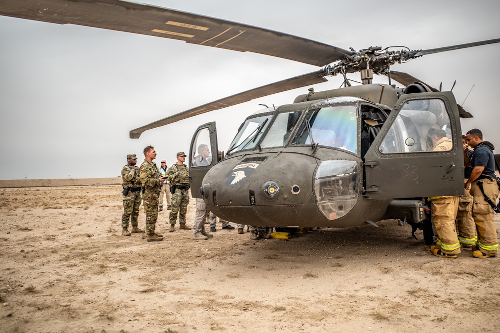 Task Force Shikra Crew Extraction Training