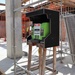 An Emergency Eye Wash Station can be seen on a Construction Site on Marine Corps Base Camp Blaz