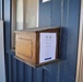 A Suggestion Box Outside a Contractor's Office Encourages Participation in Site Safety Programs