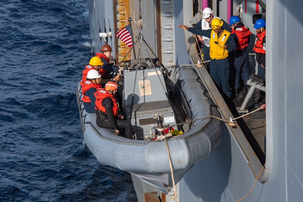 USS America (LHA 6) Small Boat Operations