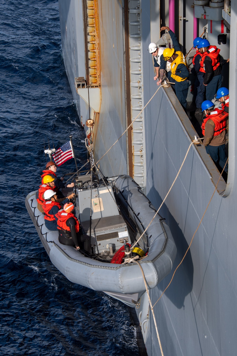 USS America (LHA 6) Small Boat Operations