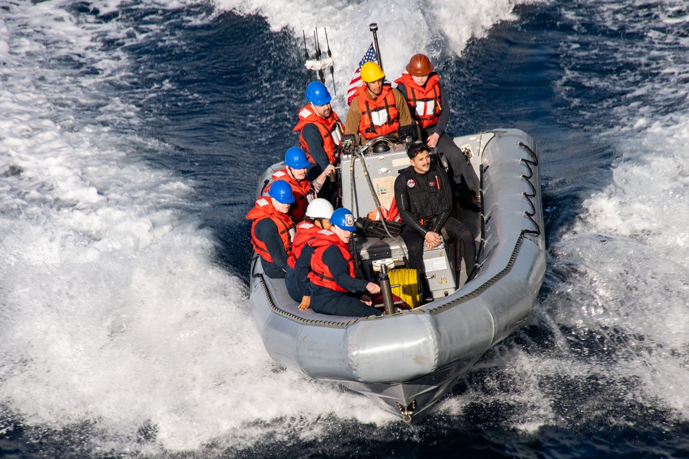 USS America (LHA 6) Small Boat Operations