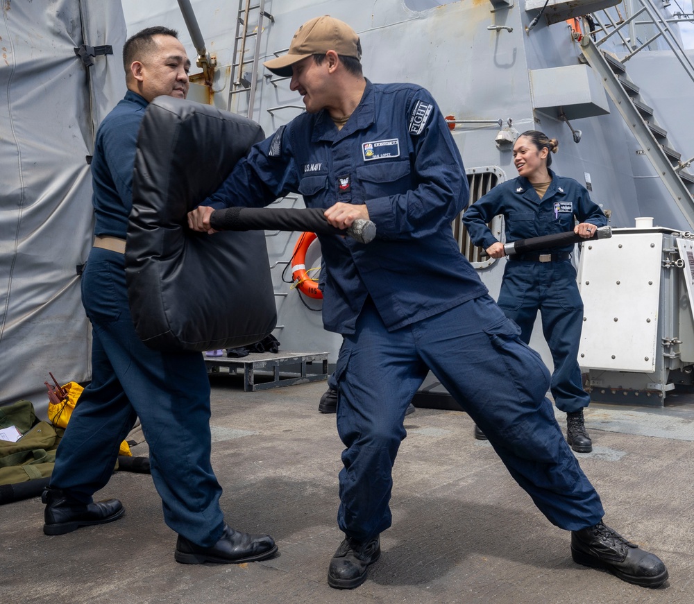 DDG 105 NON-LEATHAL WEAPONS TRAINING