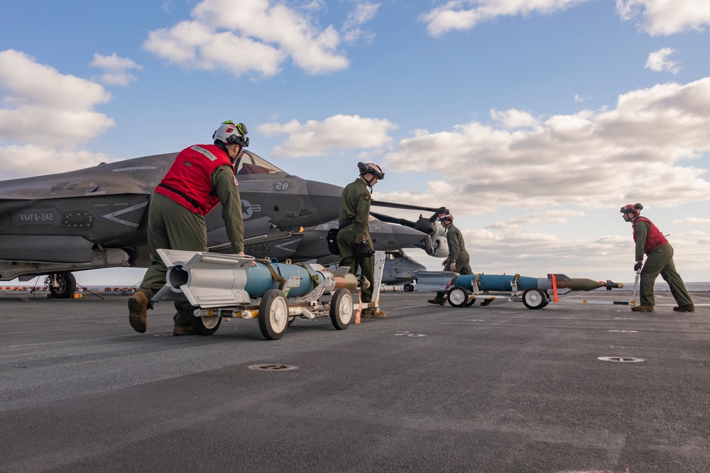 31st MEU | VMFA-242 F-35B Lightning II, Ordnance Load