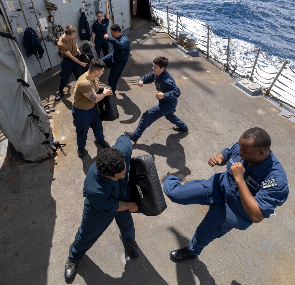 DDG 105 NON-LEATHAL WEAPONS TRAINING