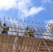 Construction Workers Install Rebar on a Building Under Construction on Marine Corps Base Camp Blaz