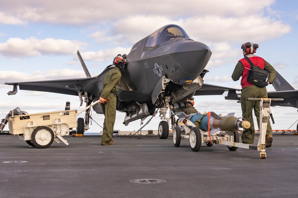 31st MEU | VMFA-242 F-35B Lightning II, Ordnance Load