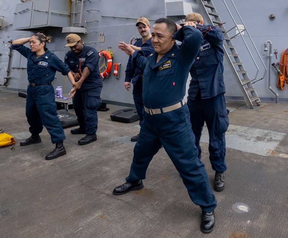 DDG 105 NON-LEATHAL WEAPONS TRAINING